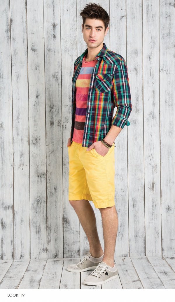 Cool, Colourful Spring 2013 Menswear Collection by Guess