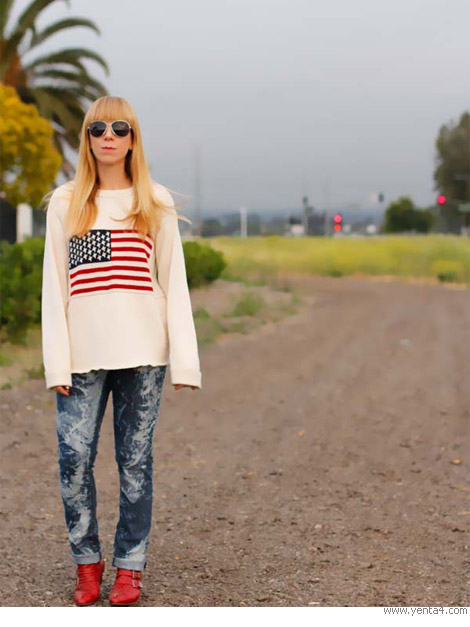 อัพเดทล่วงหน้ากับแฟชั่นกางเกงยีนส์ปี 2013 - แฟชั่นเสื้อผ้า - กางเกงยีนส์ - เทรนด์ปี 2013 - ยีนส์ฟอกสี - ยีนสืเอวสูง - ยีนส์สีสดใส