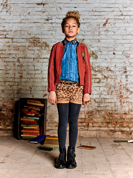 Thời trang bohemian dành cho bé gái trong BST Thu Đông 2013-14 của Scotch R'Belle - Scotch R'Belle - Thời trang trẻ em - Thu / Đông 2013-2014 - Bộ sưu tập - Thời trang