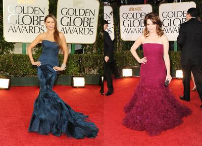 เดรสสวยแบบต่างๆ ในงาน Golden Globes Fashion 2012 - นางแบบ - Celeb Style