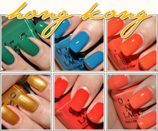 OPI Hong Kong Collection: Review, Photos, Swatches