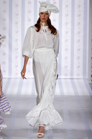 Nữ tính và bay bổng với thời trang Luisa Beccaria - Nhà thiết kế - Luisa Beccaria - Bộ sưu tập - Xuân 2013 - Thời trang nữ