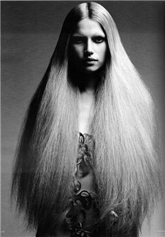 Hippy hair, shot by Patrick Demarchelier - Hippy - Hair