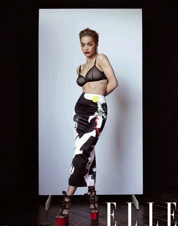 Rita Ora khoe ngực trần trên tạp chí Elle Anh tháng 5/2014 - Sao - Tin Thời Trang - Phong Cách Sao - Hình ảnh - Thư viện ảnh - Dior