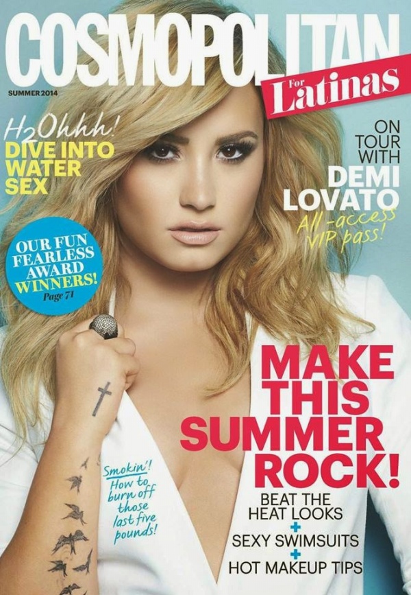 Demi Lovato quyến rũ trên Cosmopolitan Latinas mùa hè 2014 - Demi Lovato - Tin Thời Trang - Phong Cách Sao