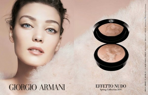 Đẹp tự nhiên với gam màu trung tính cùng BST make-up Xuân 2014 mang tên ‘Effetto Nudo’ của Giorgio Armani