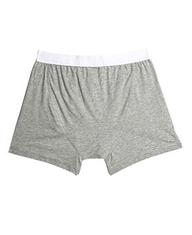 Light Grey Plain Trunks - TOPMAN - Men's Underwear - Underwear