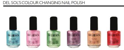 Del Sol Colour Changing Nail Varnish: The review - Nail Polish - Del Sol