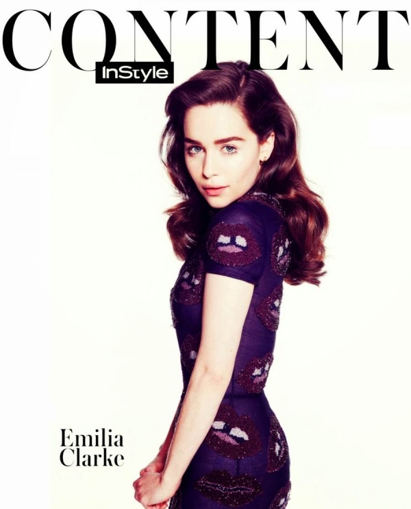 Emilia Clarke xuất hiện trên tạp chí InStyle Anh tháng 4 - InStyle Anh - Emilia Clarke - Tin Thời Trang - Phong Cách Sao