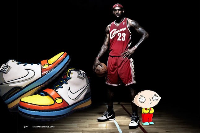 Would You Rock These? LeBron VI x Stewie Griffin