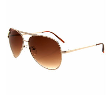 Gold Aviator Sunglasses - Miss Selfridge - Sunglasses