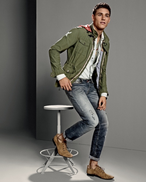 Mariano Ontañon Trẻ Trung Cùng Thời Trang Nam Xuân/Hè 2014 Của Gas Jeans - Hình ảnh - Tin Thời Trang - Người mẫu - Thời trang nam - Mariano Ontañon - Gas Jeans