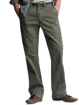 The fatigue boot cut pants - Gap - Pants - Men's Wear