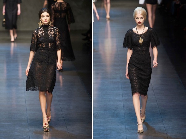 ความอลังการ!! Dolce&Gabbana Gets Regal, Religious for Fall 2013 - แฟชั่นคุณผู้หญิง - เทรนด์ใหม่ - แฟชั่นโชว์ - Dolce&Gabbana
