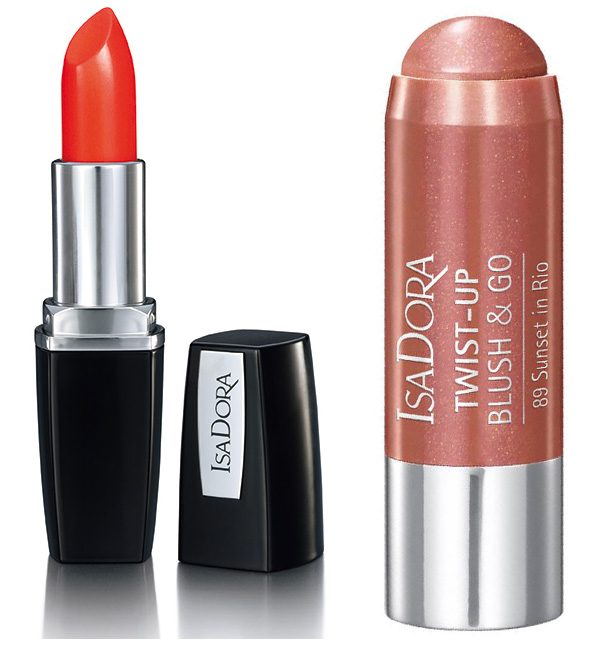 Isadora giới thiệu BST make-up Hè 2014 mang tên ‘Sunset in Rio’ - Isadora - Hè 2014 - Make-up - Trang điểm - Mỹ phẩm - Bộ sưu tập