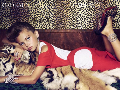 10-year-old supermodel: Thylane Lena-Rose Blondeau