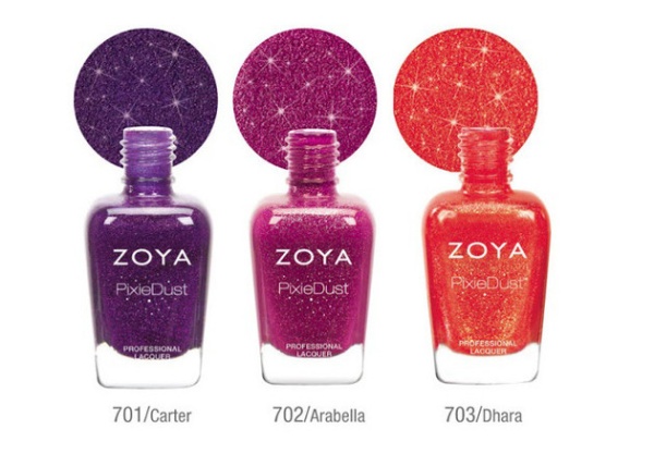 Lấp lánh cùng nước sơn móng PixieDust của Zoya - Zoya - Bộ sưu tập - Nước sơn móng