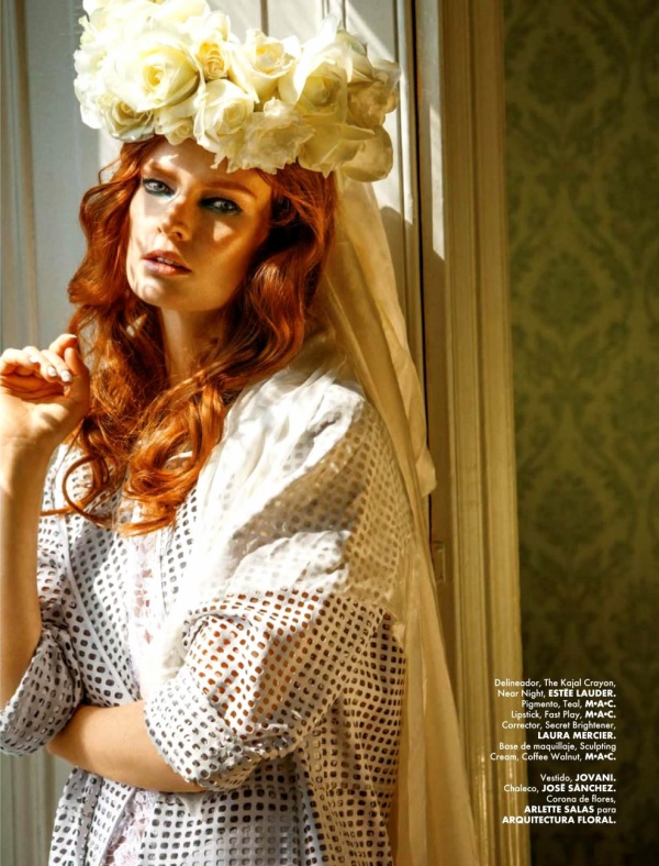 Kiia Waden – Cô dâu cá tính trên tạp chí Elle Mexico tháng 3/2014 [PHOTOS] - Người mẫu - Hình ảnh - Làm đẹp - Trang điểm - Make-up