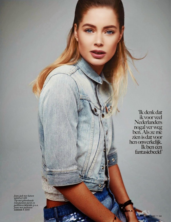 Doutzen Kroes sành điệu đón Hè trên tạp chí Vogue Hà Lan tháng 5/2014 - Người mẫu - Tin Thời Trang - Thời trang - Hình ảnh - Thời trang nữ - Doutzen Kroes - Vogue Hà Lan