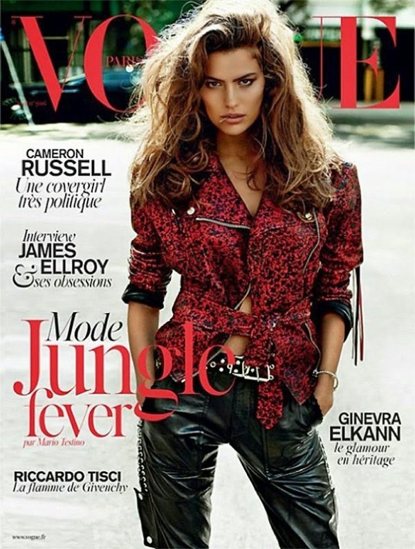 Cameron Russell gợi cảm, cá tính trên Tạp chí Vogue Paris
