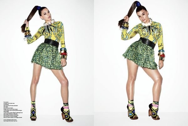 V Magazine's high-fashion ode to plus-size models