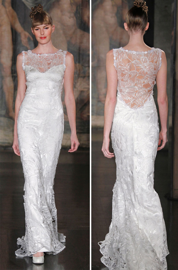 Chan's dress designed by Claire Pettibone