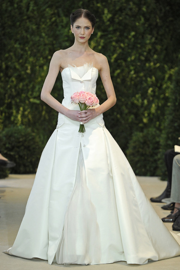 BST áo cưới 2014 đẹp khó quên từ NTK Carolina Herrera - Carolina Herrera - Nhà thiết kế - Bộ sưu tập - Thời trang cưới