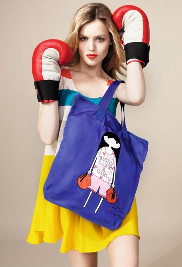 'Fight Like a Girl' Campaign by Georgia May Jagger - Georgia May Jagger - Marc Jacob - Fashion
