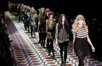 Milan Fashion Reflects Drab Off Runway