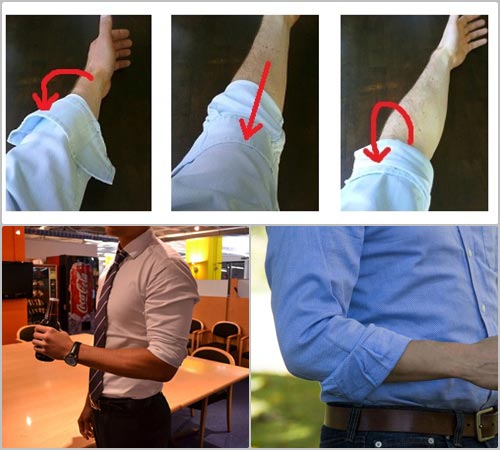 แบบไหนเหมาะกับคุณ 3 สไตล์วิธีพับแขนเสื้อให้ดูดี