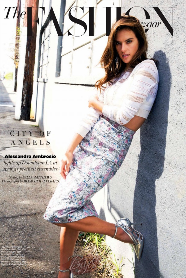 Alessandra Ambrosio gợi cảm trên tạp chí Harper’s Bazaar A Rập tháng 5/2014 - Alessandra Ambrosio - Harper’s Bazaar - Thời trang - Hình ảnh - Thời trang nữ - Tin Thời Trang - Người mẫu