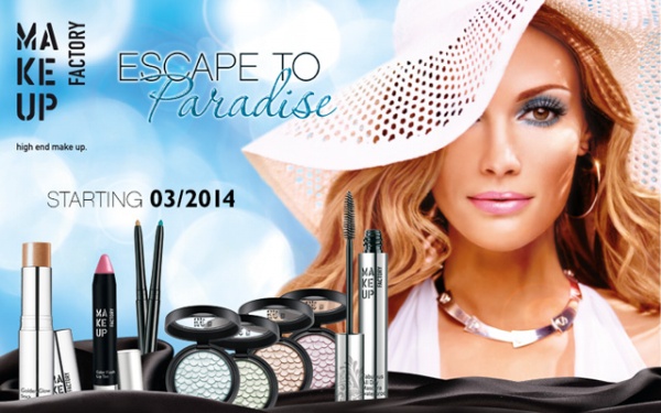 Khám phá BST make-up Hè 2014 mang tên ‘Escape to Paradise’ của Make Up Factory - Hè 2014 - Make-up - Mỹ phẩm - Make Up Factory - Bộ sưu tập