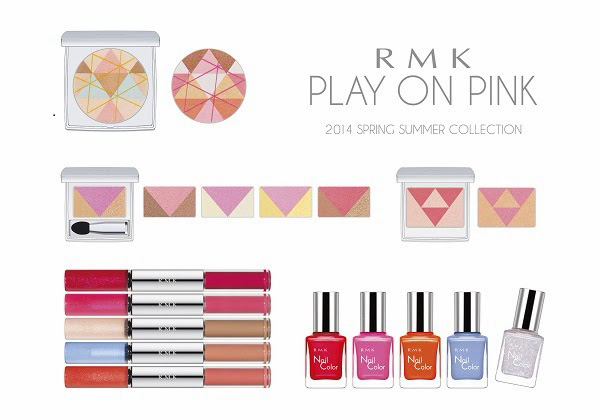 Play On Pink: BST make-up Xuân/Hè 2014 ngọt ngào từ RMK - Xuân/Hè 2014 - RMK - Make-up - Trang điểm