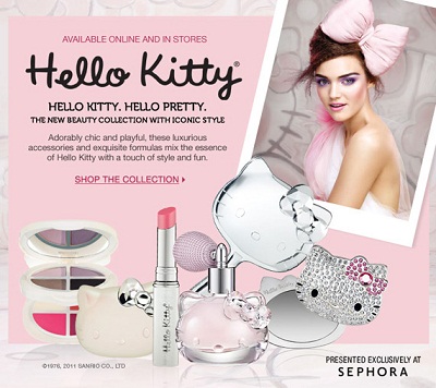 เครื่องสำอางค์ Hello Kitty น่ารักน่าใช้สุดๆ - เครื่องสำอาง - Hello Kitty - Sephora - น้ำหอม - ยาทาเล็บ - ลิปกลอส