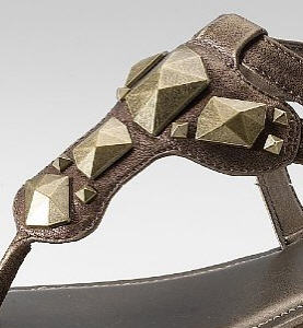 Summer Stud Detail Sandals - Marks & Spencer - Women's Shoes