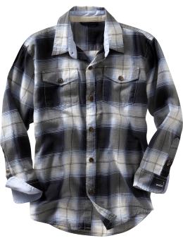 Two-pocket plaid shirt - Gap - Shirt - Kids Wear - Boy