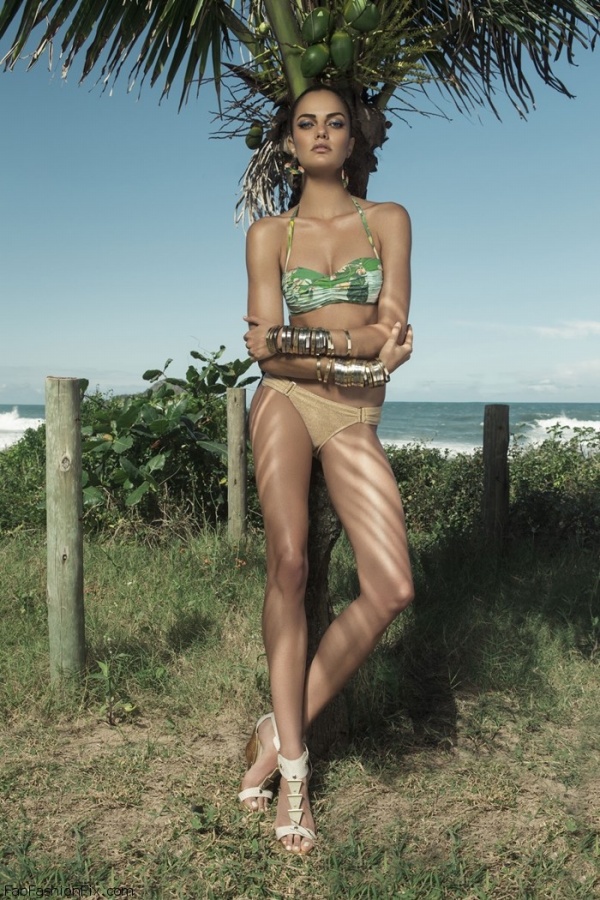 Ki Korpo tung ảnh quảng cáo BST áo tắm mới dành cho mùa hè 2014 - Ki Korpo - Barbara Fialho - Người mẫu - Bộ sưu tập - Hè 2014 - Áo Tắm