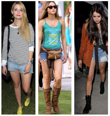 Everybody Who’s Anybody Wore Denim Cut Off Shorts To Coachella - Celebrity - Fashion - Trends
