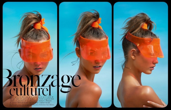 Karlie Kloss sporty xuống biển cùng Vogue Paris tháng 5/2014 - Người mẫu - Thời trang - Hình ảnh - Karlie Kloss - Vogue Paris - Thời trang nữ - Đi biển