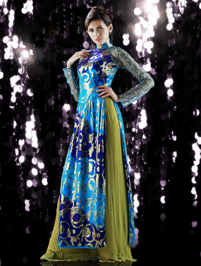 Bộ sưu tập áo dài của thương hiệu thời trang ABC - Ao Dai - Bo suu tap - Thuong hieu ABC