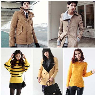 แฟชั่น เสื้อกันหนาวหนุ่มสาว 7 วัน 7 สี - เสื้อกันหนาว - ตามวัน - 7 สี