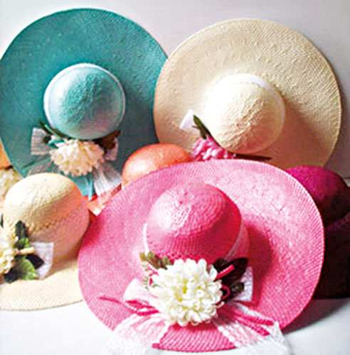 'ตกแต่งหมวกสาน'งานแฮนด์เมดเพิ่มมูลค่า - Accessories