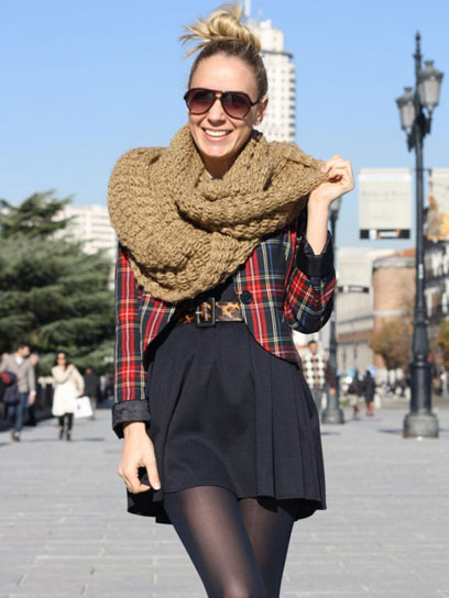 Trendy Style with Chunky Scarves - Accessory - Scarves