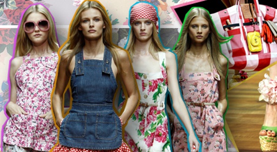 แฟชั่นหน้าร้อนกับดอกไม้สีสันสดใส - ชุดสวย - ช้อปปิ้ง - Summer - รูปภาพ - D&G - อินเทรนด์ - แฟชั่นคุณผู้หญิง - แฟชั่น - แฟชั่นโชว์ - ดีไซเนอร์