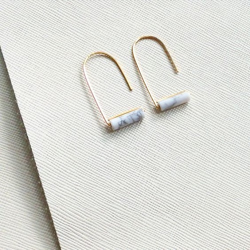minimal earrings