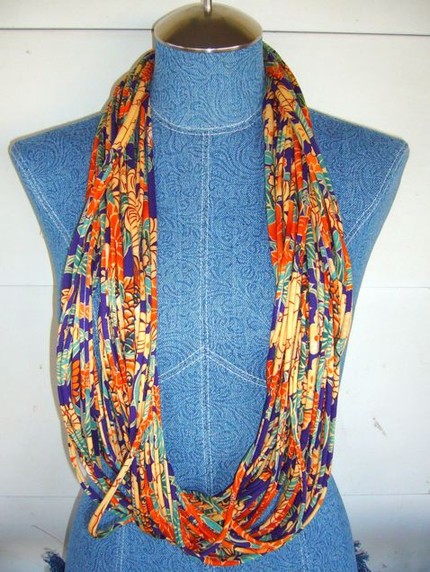 Colourful Double Wrap Jersey Lovey - Accessory - Fashion