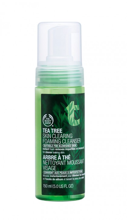 ทางเลือกใหม่จัดการปัญหา'สิว' จาก "THE BODY SHOP" - ผลิตภัณฑ์ - รักษาสิว - ที ทรี - จัดการปัญหาสิว - ทีทรี ออยล์ - พลังธรรมชาติ - เดอะบอดี้ ช็อป - THE BODY SHOP