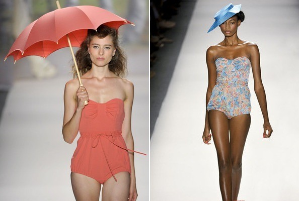 The Hottest Swimsuit Trends for Summer 2012 - แฟชั่นคุณผู้หญิง - ชุดว่ายน้ำ
