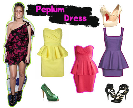 แฟชั่นเรียบหรู อวดชายเสื้อสวย สไตล์ Peplum - แฟชั่นเสื้อผ้า - Peplum - วงการแฟชั่น - เดรส - Victoria Beckham - ปิดหน้าท้อง