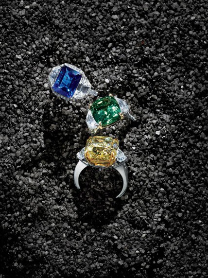 Trang sức đẹp mắt trên ấn phẩm 'Diamonds In The Rough' của tạp chí Bergdorf Goodman Thu 2013 - Phụ kiện - Trang sức - Tin Thời Trang - Hermès - Buccellati - Federica Rettore - Bedat & Co.